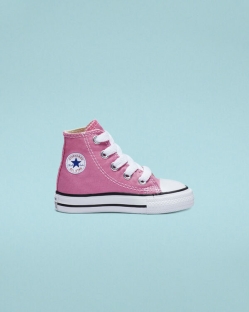 Converse Chuck Taylor All Star Fiu Magasszárú Rózsaszín | DXZIFHC-HU